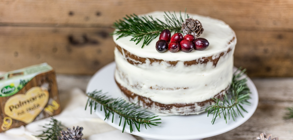Vianočná perníková torta